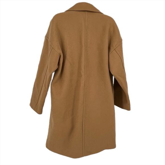 Mango MNG Woman's Croquette Coat in Camel Size Small - Picture 5 of 9